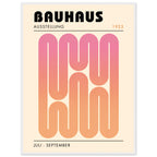 Bauhaus 1923 Set – Arched Columns in Pink & Orange