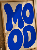 MOOD — Mid Century Modern Poster | Unframed Wall Art Print
